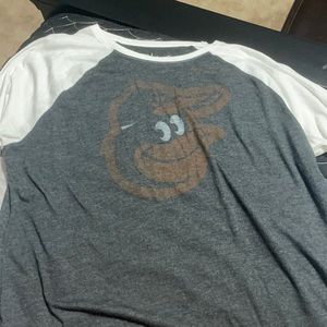 Nike Baltimore Orioles 3/4 Length Women’s Shirt -L